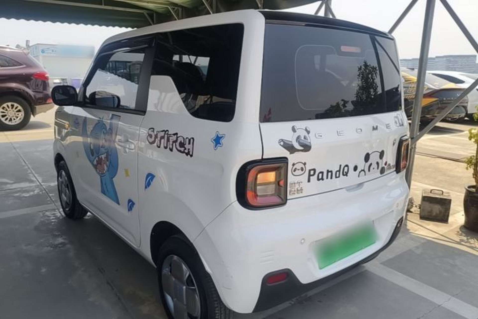 Used Geely Galaxy Panda 2023 Panda Mini 200km Endurance Bear Rear Left 45 Deg
