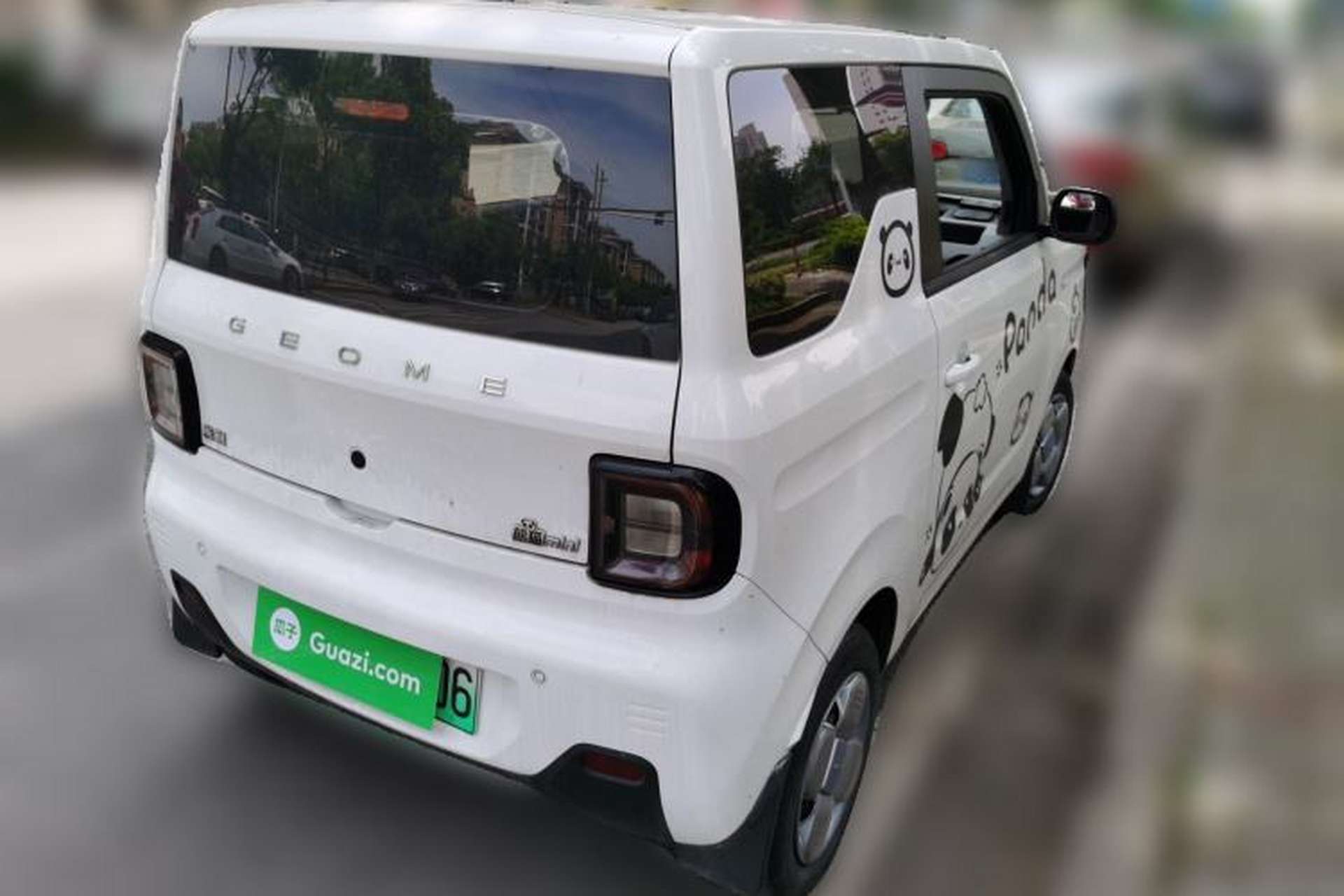 Used Geely Galaxy Panda 2023 Panda Mini 200km Endurance Bear Rear Right 45 Deg