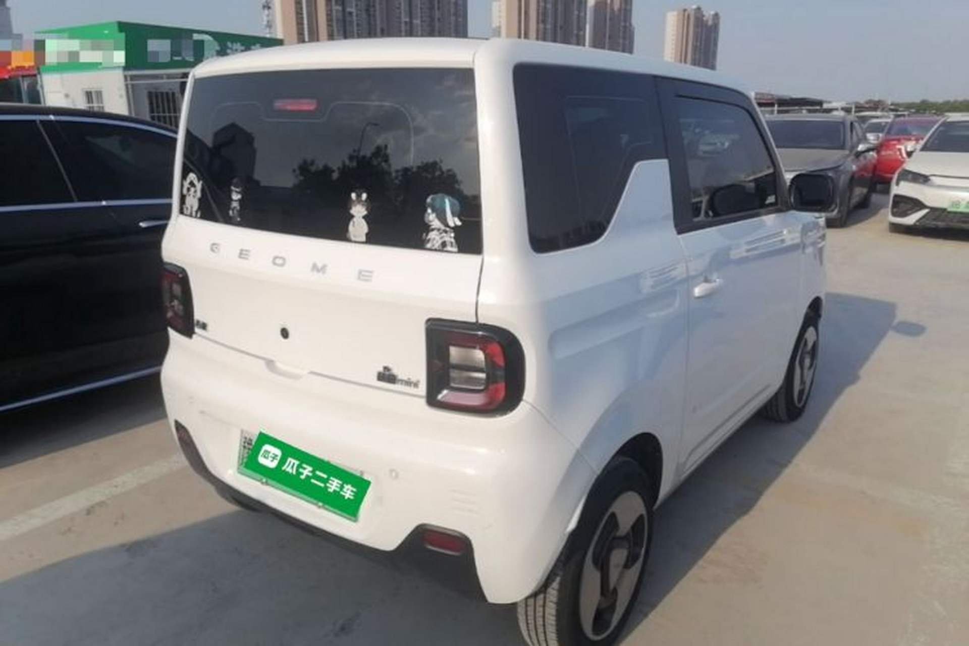 Used Geely Galaxy Panda 2023 Panda Mini 200km Dynamic Bear Rear Right 45 Deg