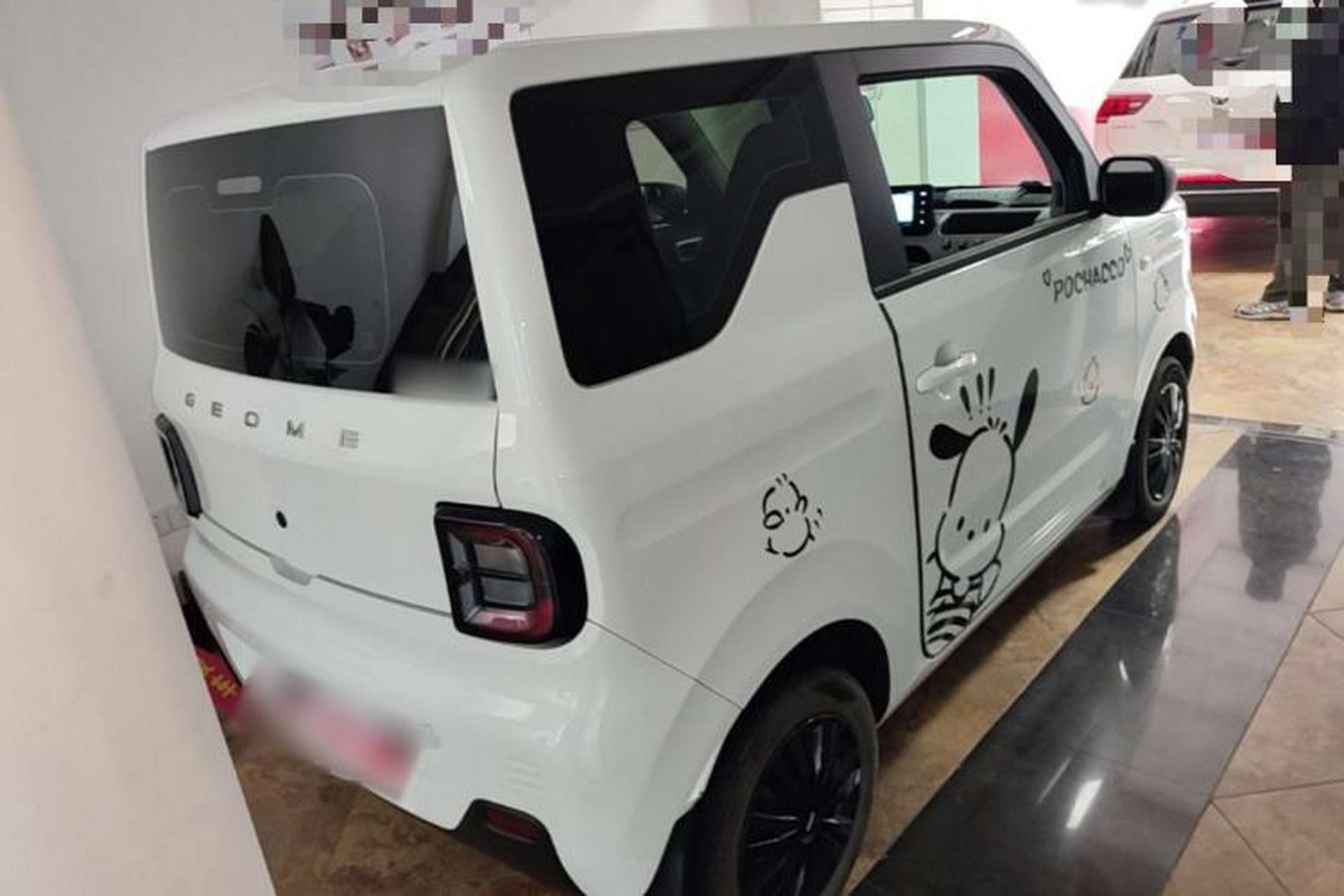 Used Geely Galaxy Panda 2023 Panda Mini 200km Endurance Bear Rear Right 45 Deg