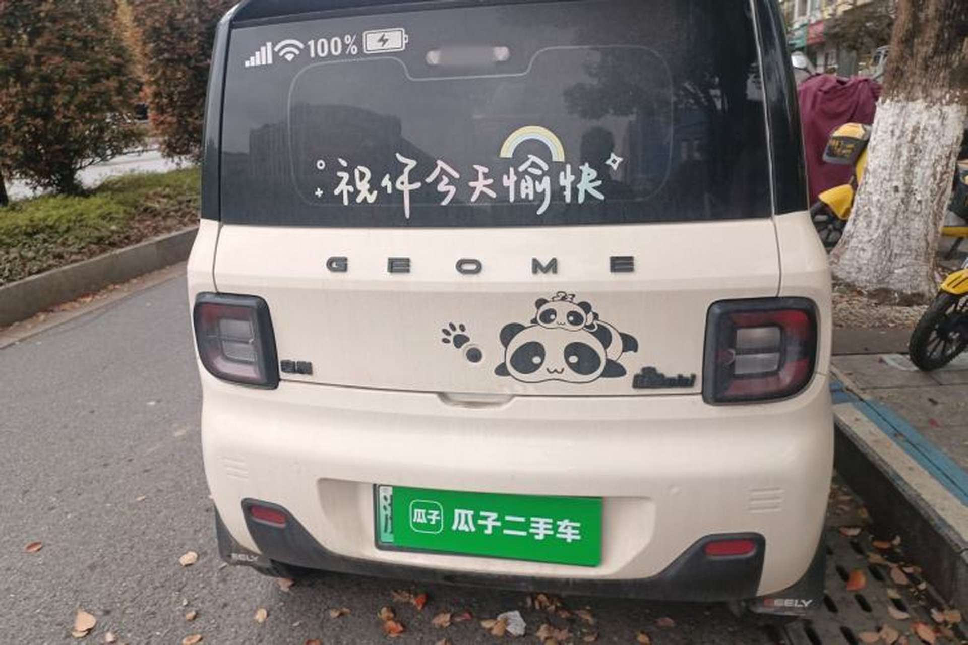 Used Geely Galaxy Panda 2023 Panda Mini 200km Dynamic Bear Rear
