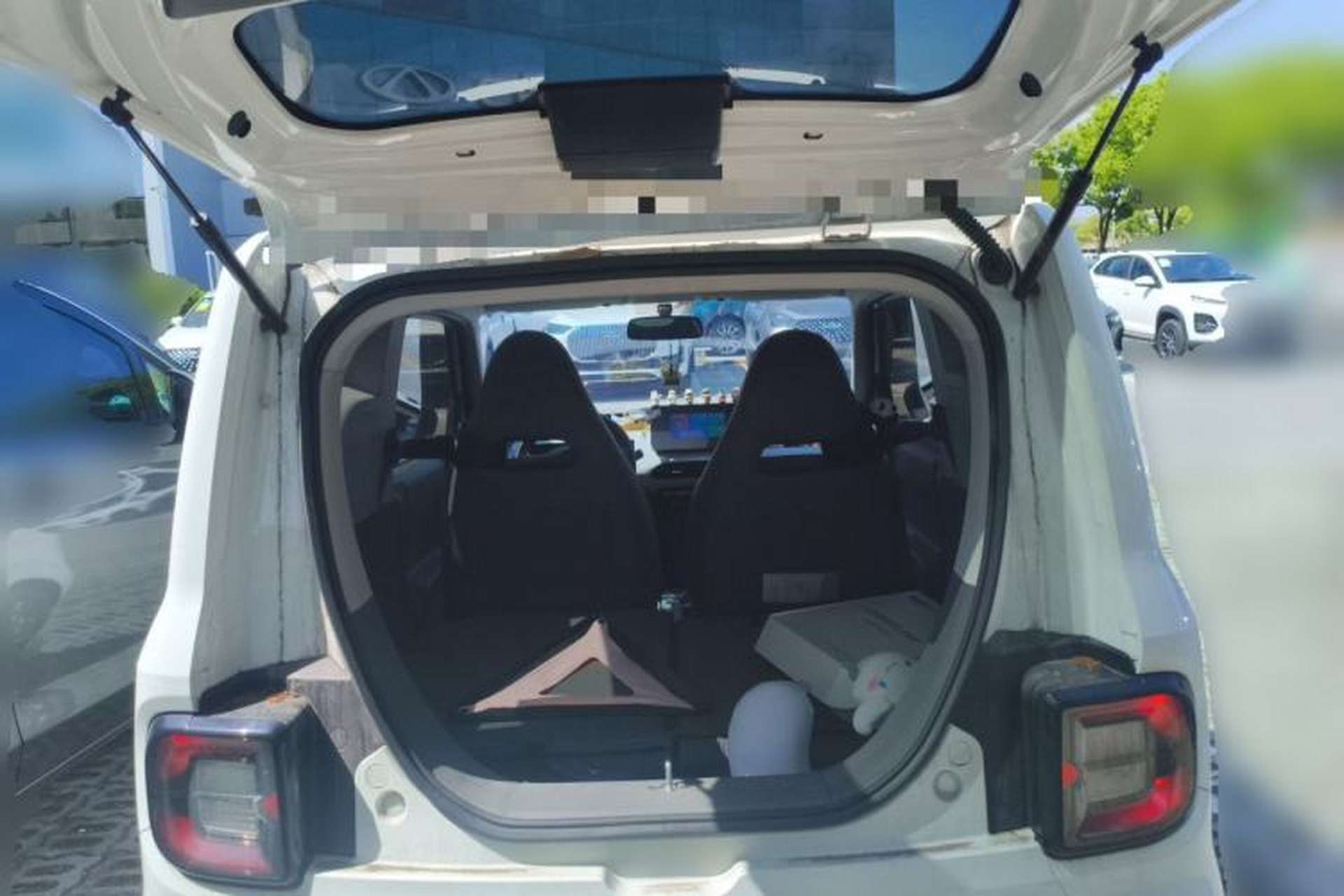 Used Geely Galaxy Panda 2023 Panda Mini 120km Super Cute Bear Trunk
