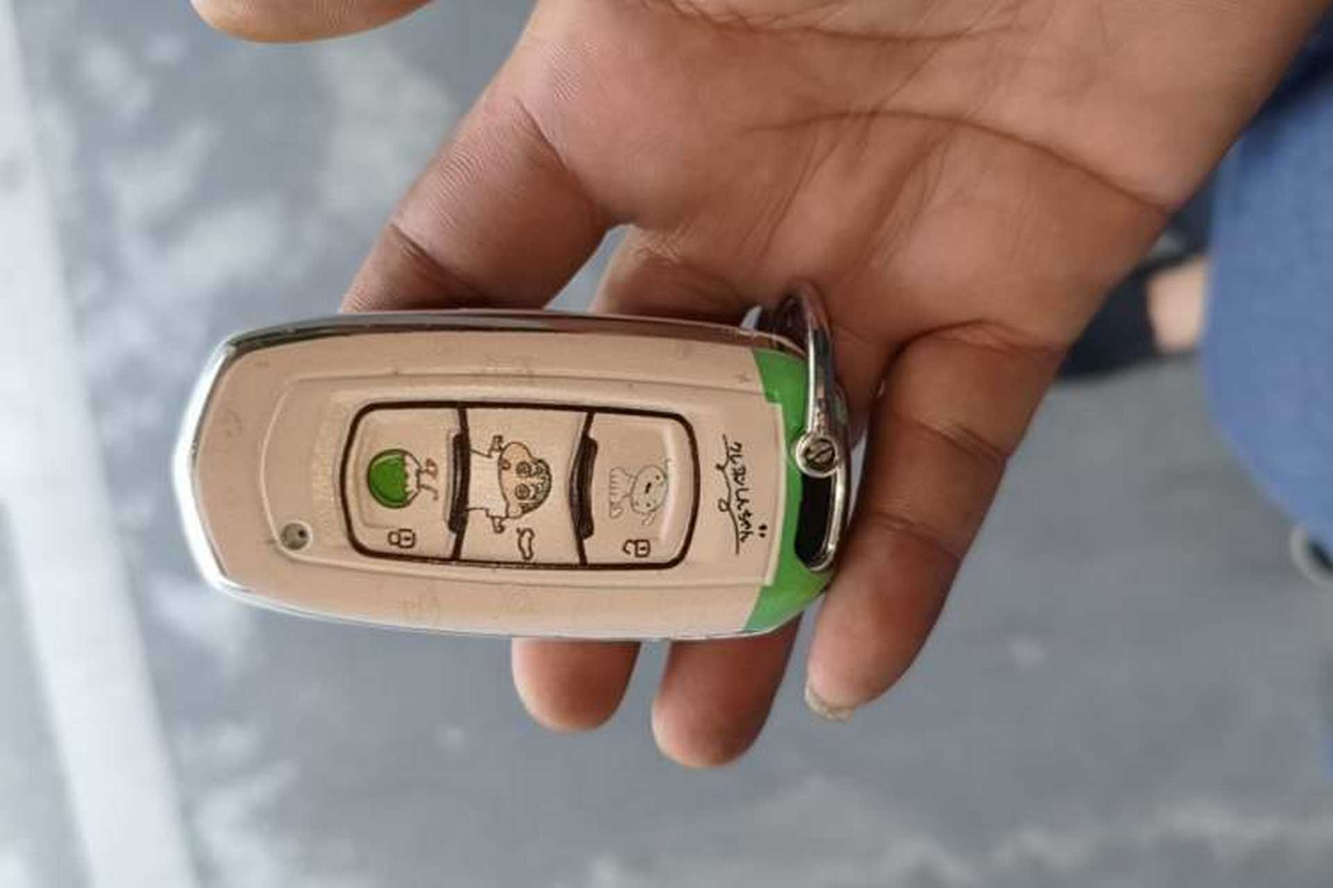 Used Geely Galaxy Panda 2023 Panda Mini 200km Endurance Bear Vehicle Key