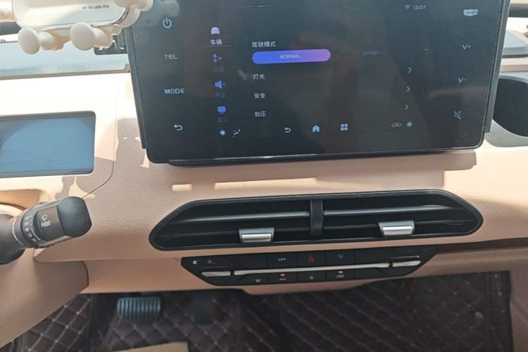 Used Geely Galaxy Panda 2024 Panda Mini 200km Longteng PRO Edition Audio And AC Panel