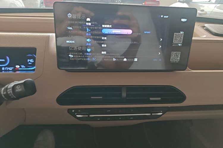 Used Geely Galaxy Panda 2024 Panda Mini 200km Endurance Bear Audio And AC Panel
