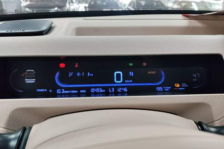 Used Geely Galaxy Panda 2024 200km Panda Kart Instrument Cluster
