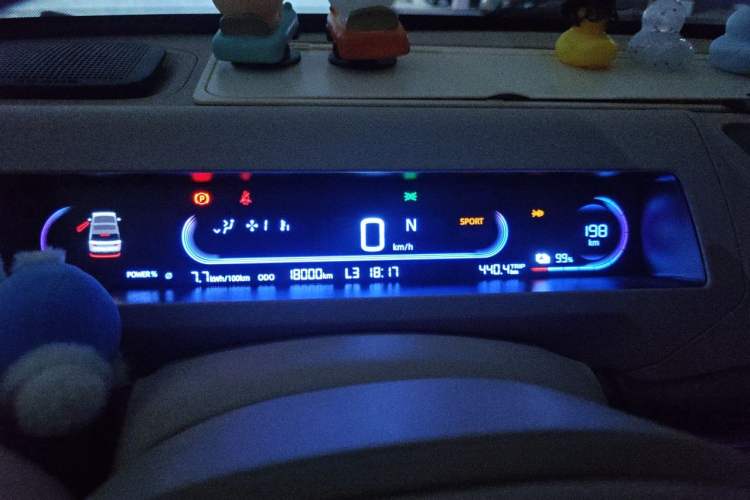 Used Geely Galaxy Panda 2024 200km Panda Kart Instrument Cluster