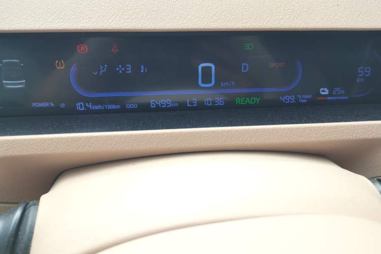 Used Geely Galaxy Panda 2024 200km Panda Kart Instrument Cluster
