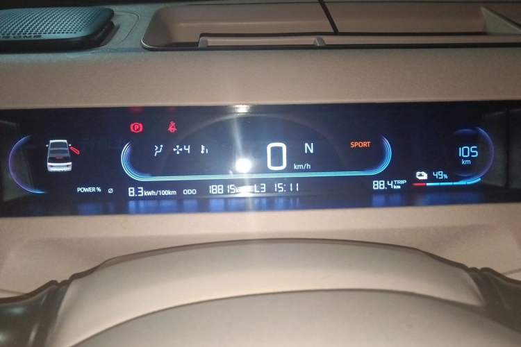 Used Geely Galaxy Panda 2024 200km Panda Kart Instrument Cluster