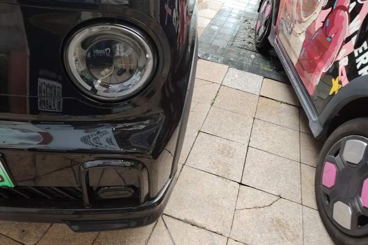 Used Geely Galaxy Panda 2024 200km Panda Kart Left Front Headlight