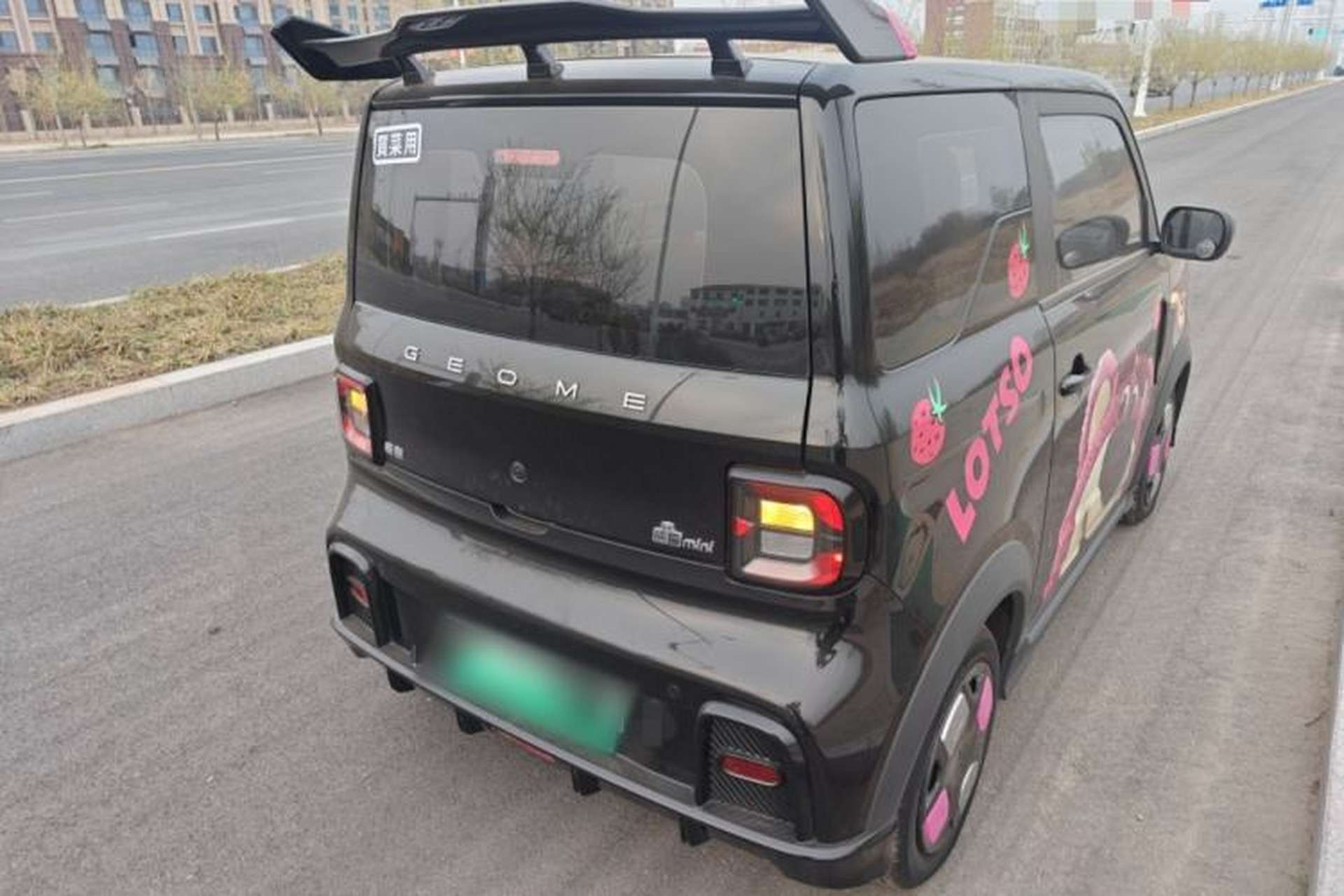 Used Geely Galaxy Panda 2024 200km Panda Kart Rear Right 45 Deg