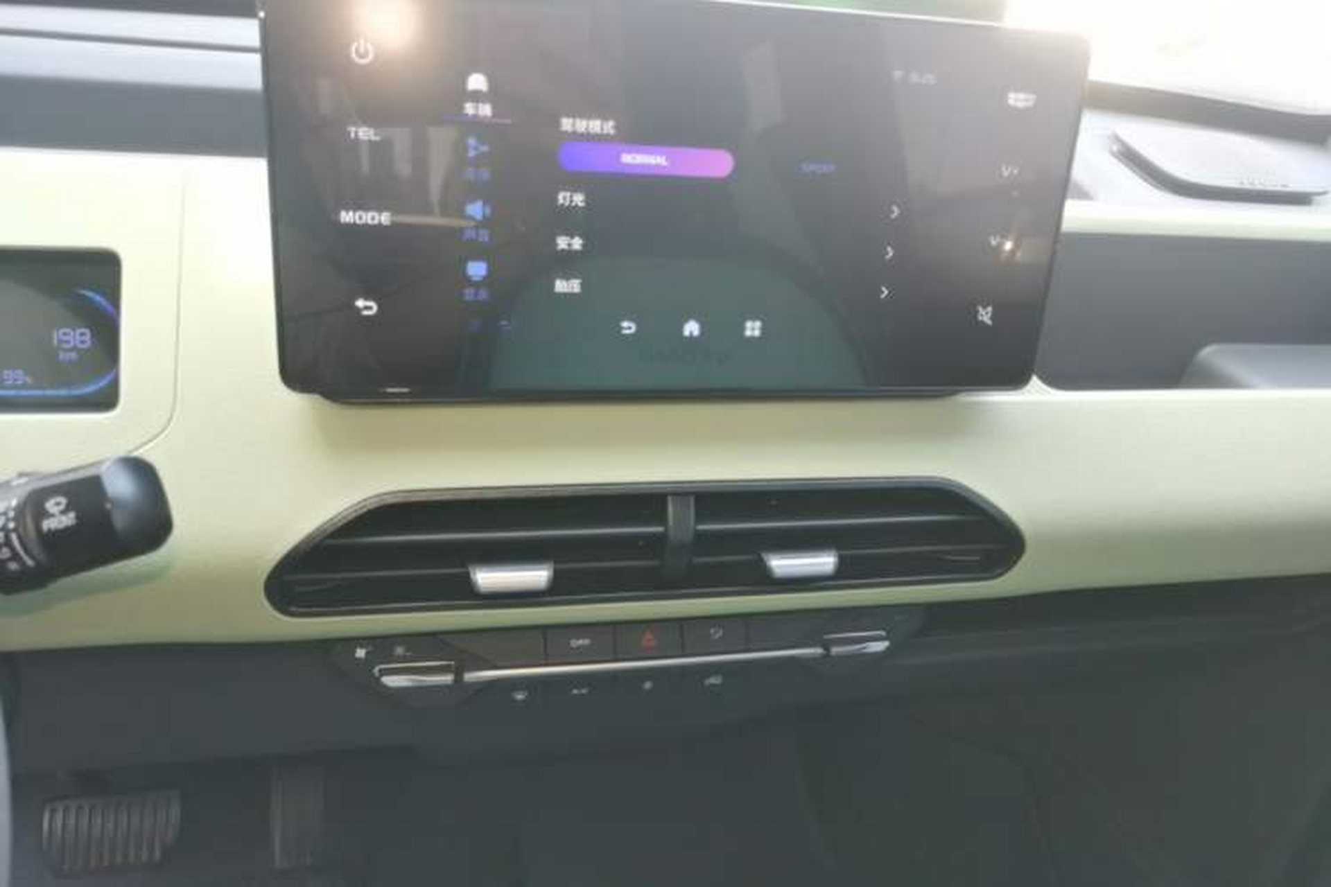 Used Geely Galaxy Panda 2024 Panda Mini 200km Endurance Bear Audio And AC Panel