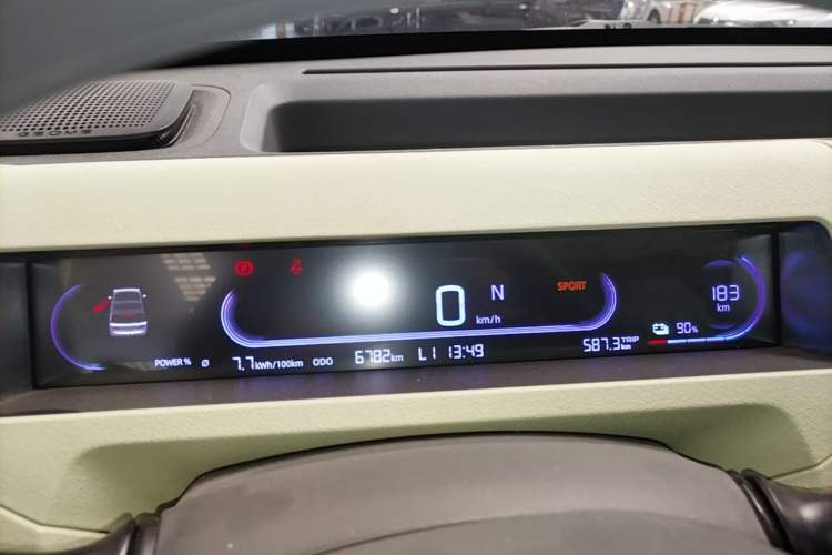 Used Geely Galaxy Panda 2024 Panda Mini 200km Endurance Bear Instrument Cluster