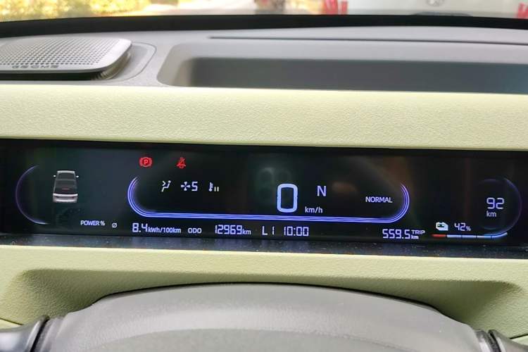 Used Geely Galaxy Panda 2024 Panda Mini 200km Endurance Bear Instrument Cluster