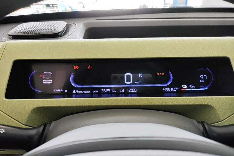 Used Geely Galaxy Panda 2024 Panda Mini 200km Endurance Bear Instrument Cluster