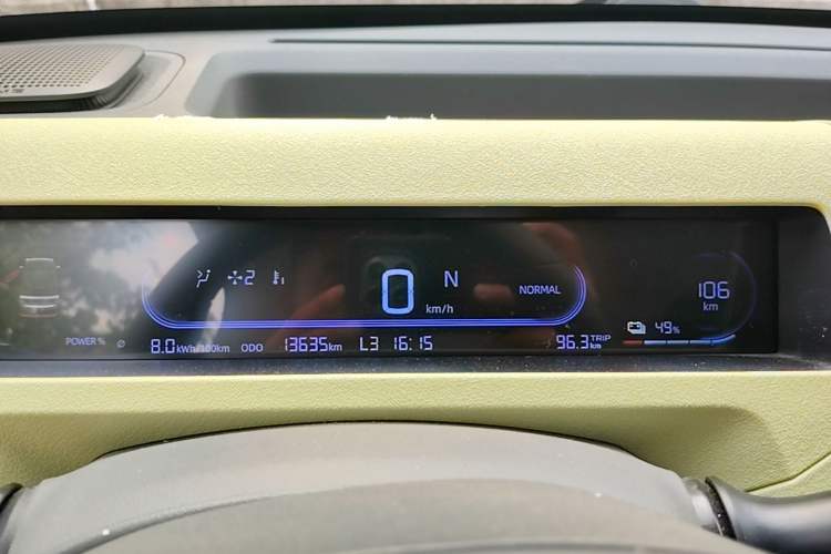 Used Geely Galaxy Panda 2024 Panda Mini 200km Endurance Bear Instrument Cluster