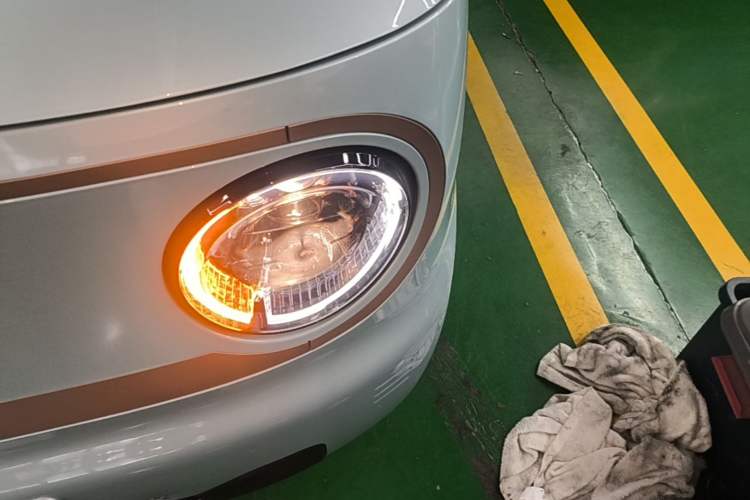 Used Geely Galaxy Panda 2024 Panda Mini 200km Endurance Bear Left Front Headlight