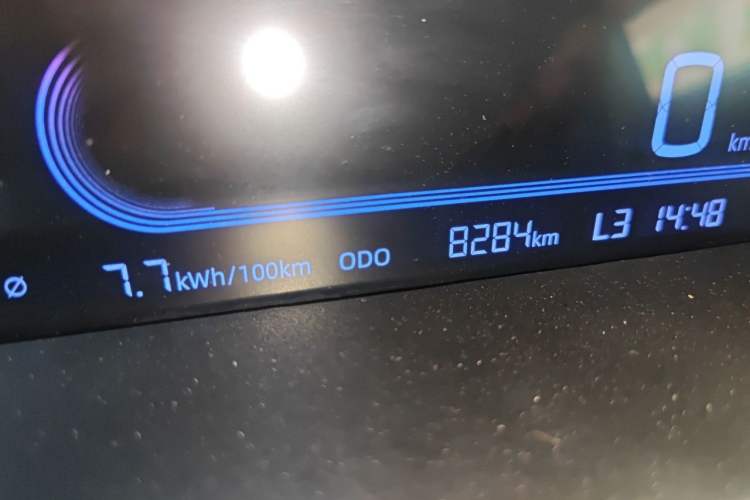 Used Geely Galaxy Panda 2024 Panda Mini 200km Longteng PRO Edition Odometer Close Up