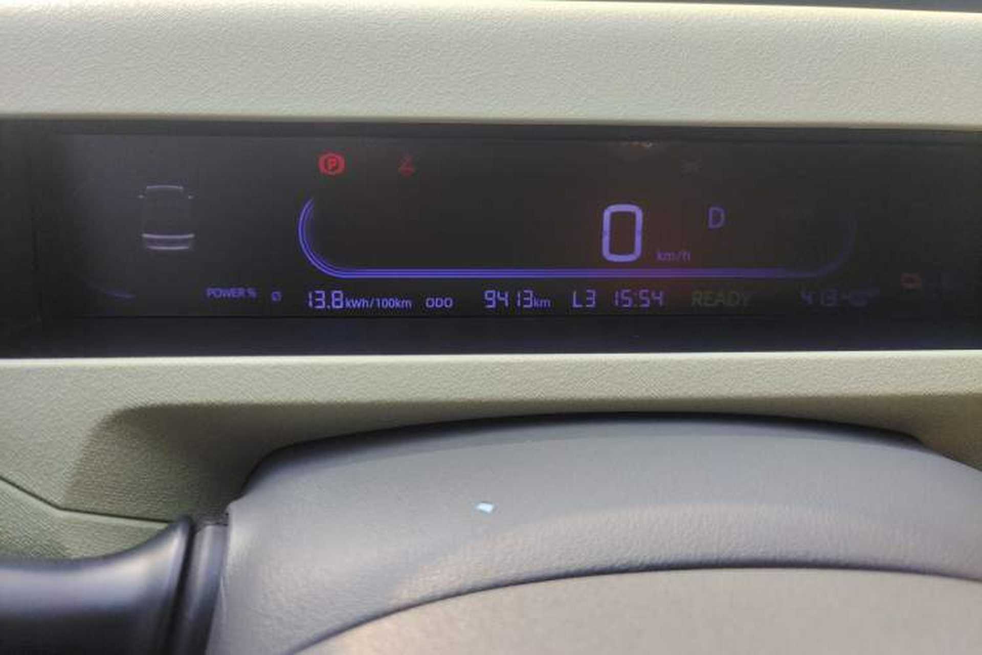 Used Geely Galaxy Panda 2024 Panda Mini 200km Endurance Bear Odometer Close Up