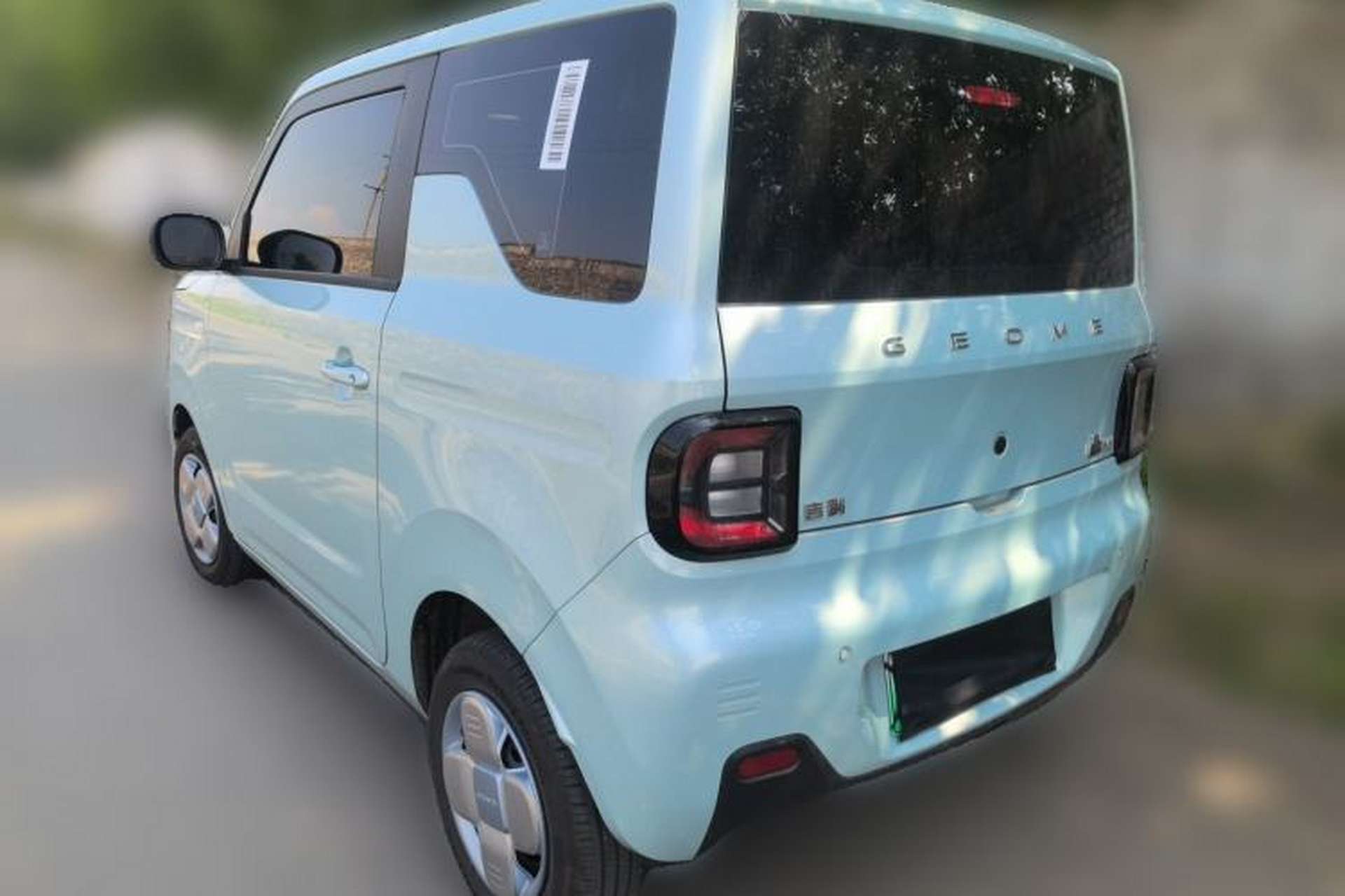 Used Geely Galaxy Panda 2024 Panda Mini 200km Endurance Bear Rear Left 45 Deg