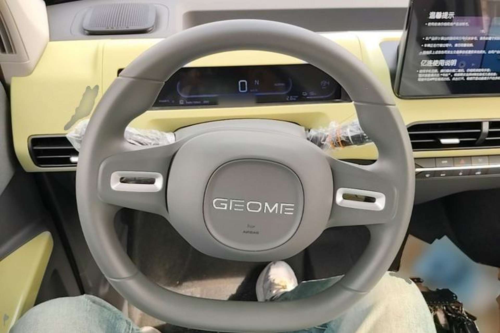Used Geely Galaxy Panda 2024 Panda Mini 200km Endurance Bear Steering Wheel