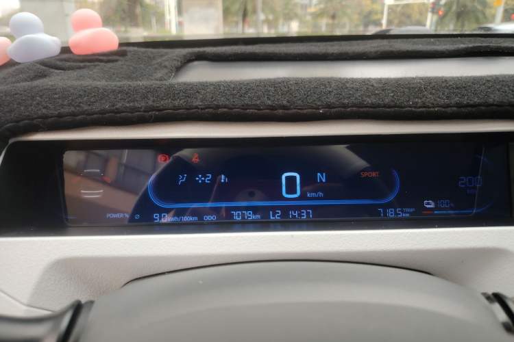 Used Geely Galaxy Panda 2024 200km Panda Kart Instrument Cluster