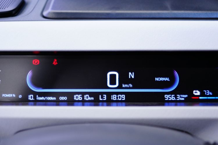 Used Geely Galaxy Panda 2024 200km Panda Kart Odometer Close Up