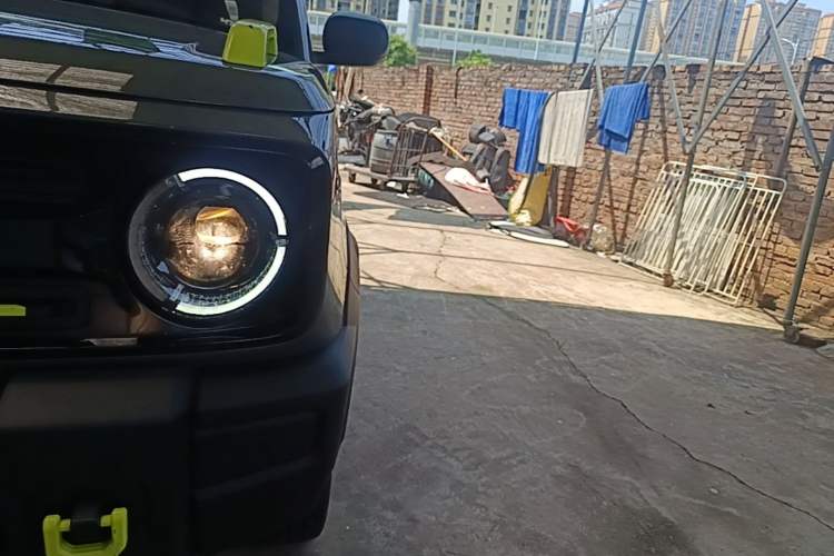 Used Geely Galaxy Panda 2024 200km Panda Rider Left Front Headlight