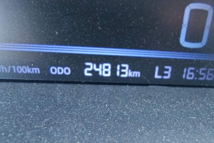 Used Geely Galaxy Panda 2024 200km Panda Rider Odometer Close Up