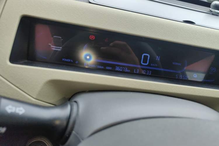 Used Geely Galaxy Panda 2024 200km Panda Rider Odometer Close Up