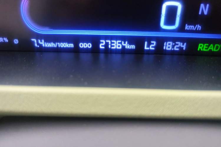 Used Geely Galaxy Panda 2024 Panda Mini 200km Longteng PRO Edition Odometer Close Up