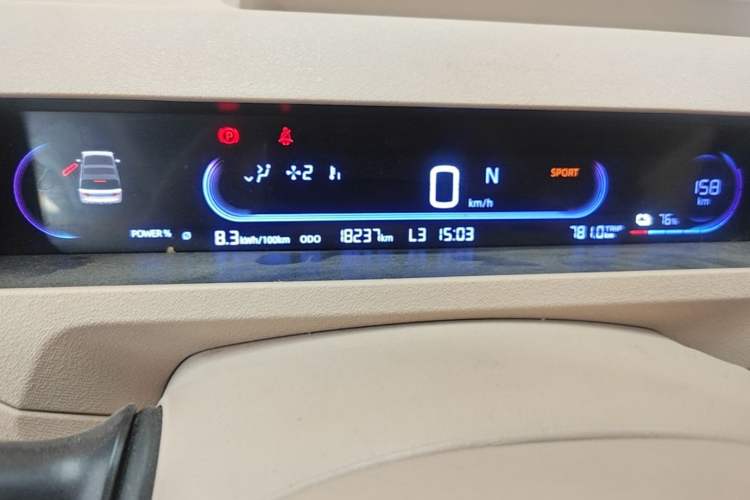Used Geely Galaxy Panda 2024 Panda Mini 200km Endurance Bear Instrument Cluster