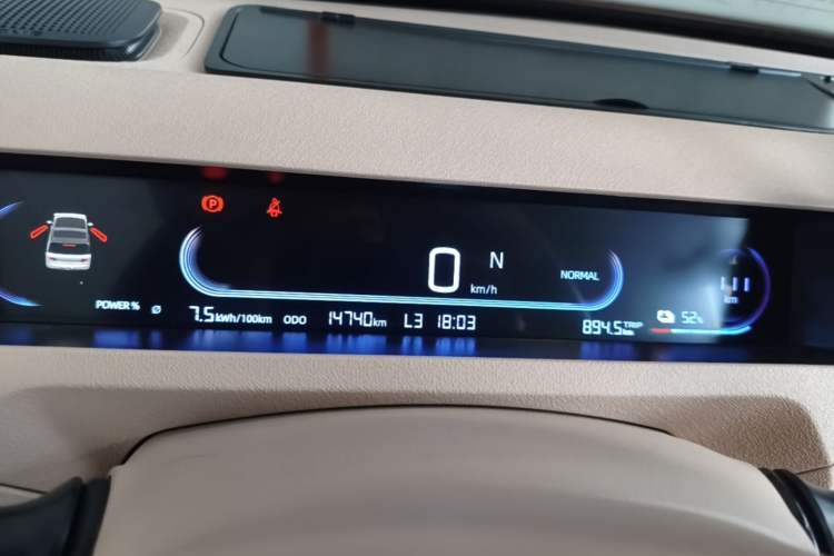 Used Geely Galaxy Panda 2024 Panda Mini 200km Endurance Bear Instrument Cluster