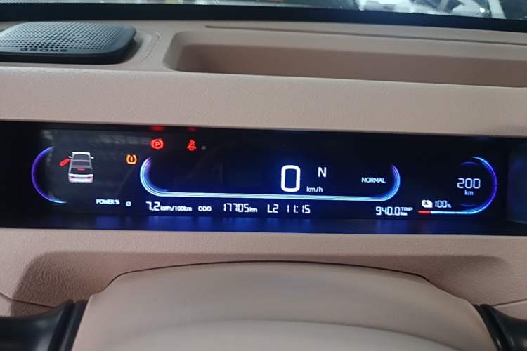 Used Geely Galaxy Panda 2024 Panda Mini 200km Endurance Bear Instrument Cluster