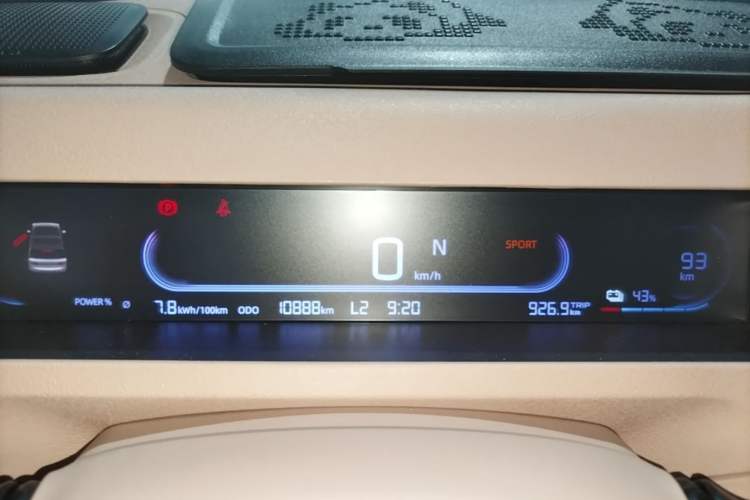 Used Geely Galaxy Panda 2024 Panda Mini 200km Endurance Bear Instrument Cluster