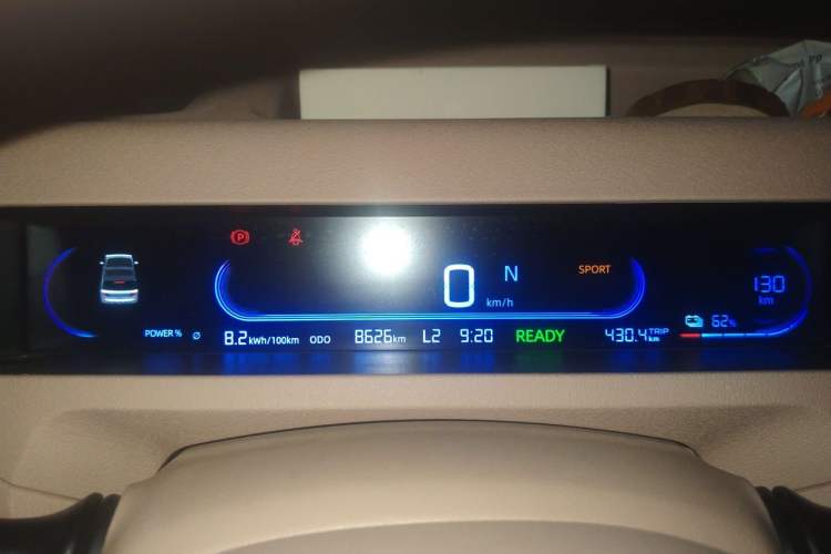 Used Geely Galaxy Panda 2024 Panda Mini 200km Endurance Bear Instrument Cluster