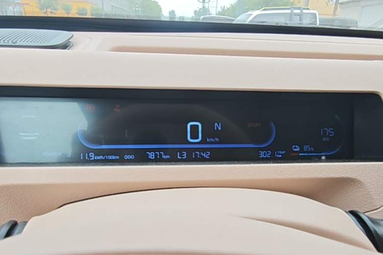 Used Geely Galaxy Panda 2024 Panda Mini 200km Endurance Bear Instrument Cluster