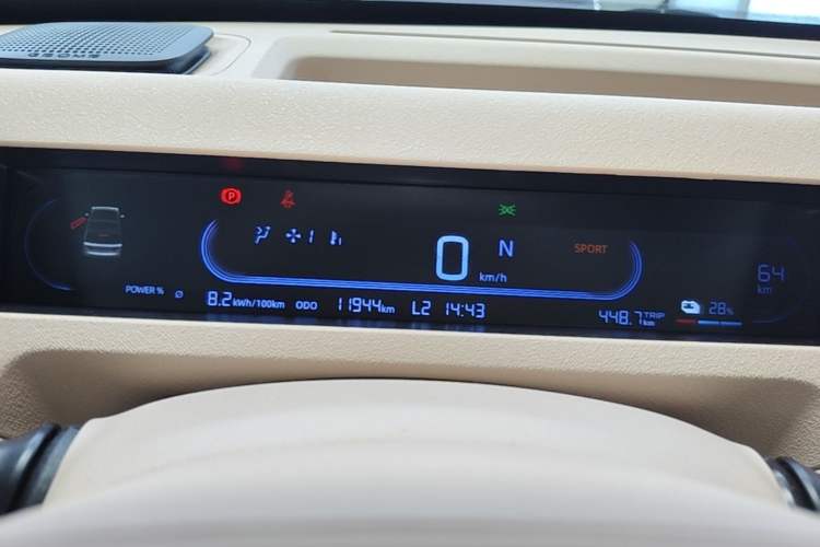 Used Geely Galaxy Panda 2024 Panda Mini 200km Endurance Bear Instrument Cluster