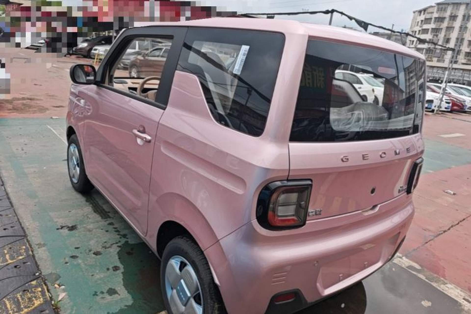 Used Geely Galaxy Panda 2024 Panda Mini 200km Endurance Bear Rear Left 45 Deg