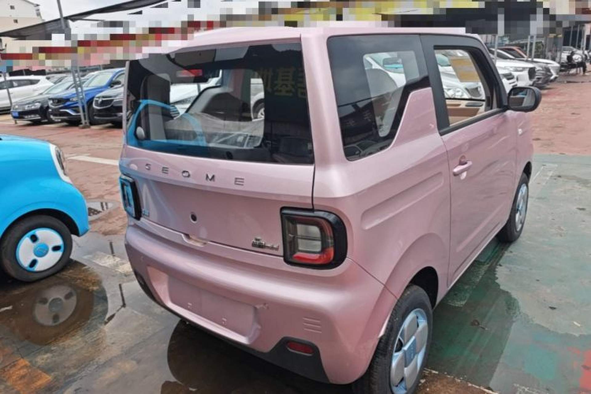 Used Geely Galaxy Panda 2024 Panda Mini 200km Endurance Bear Rear Right 45 Deg