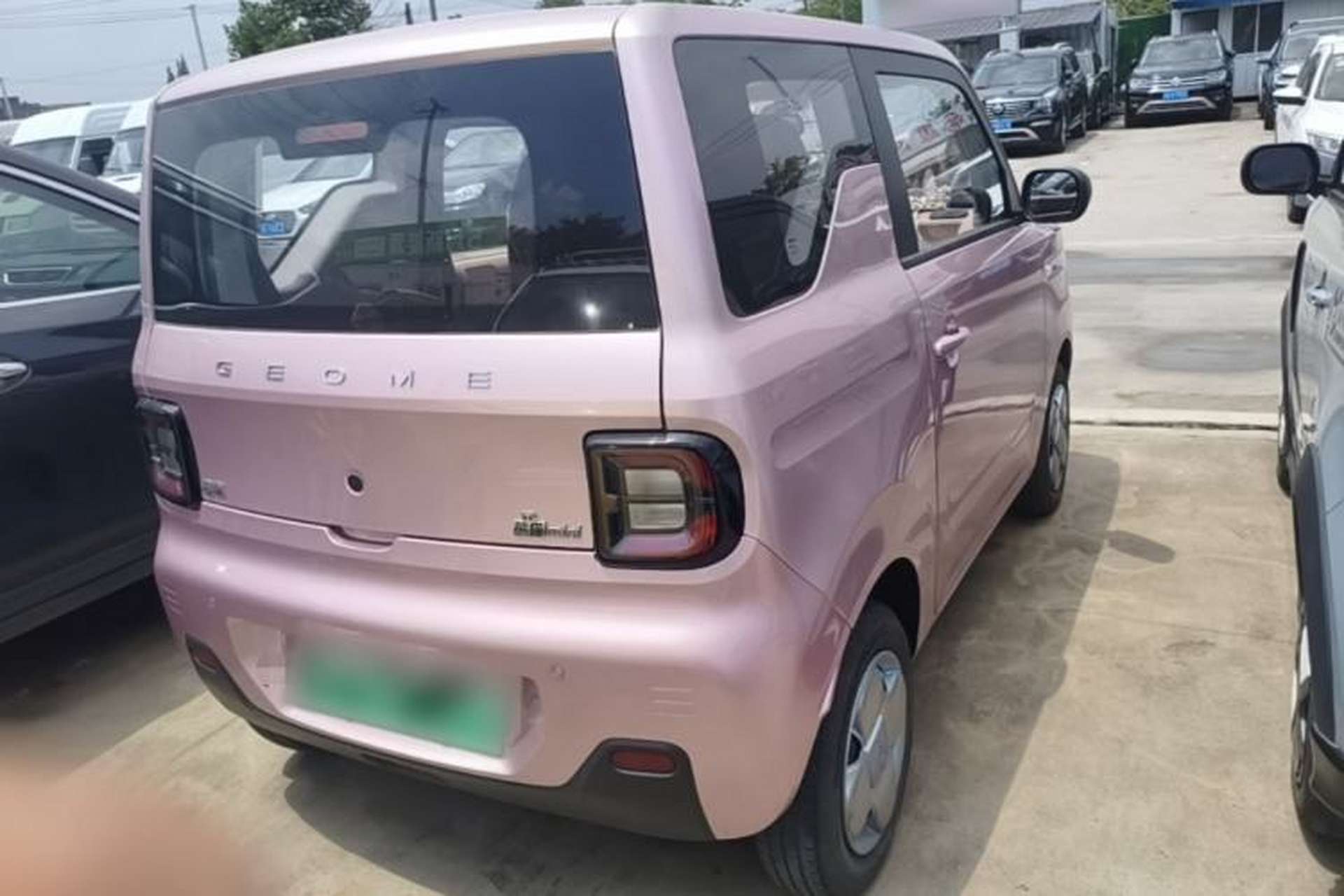 Used Geely Galaxy Panda 2024 Panda Mini 200km Longteng PRO Edition Rear Right 45 Deg