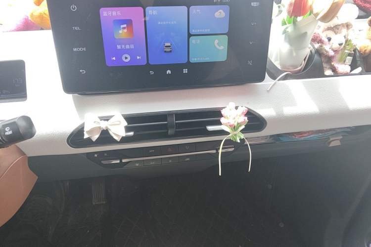 Used Geely Galaxy Panda 2024 Panda Mini 200km Endurance Bear Audio And AC Panel