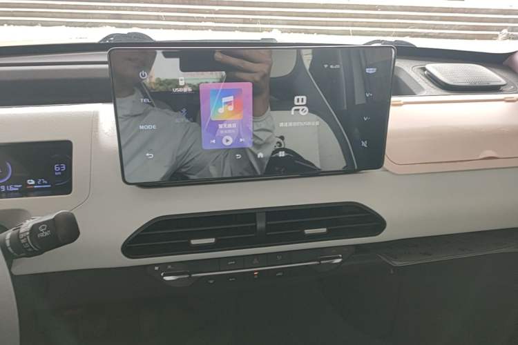 Used Geely Galaxy Panda 2024 Panda Mini 200km Dragon Edition Audio And AC Panel