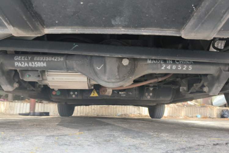 Used Geely Galaxy Panda 2024 200km Panda Kart Chassis Rear