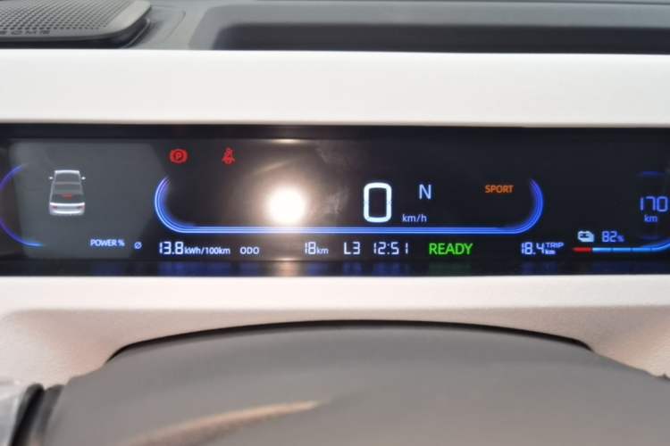 Used Geely Galaxy Panda 2024 Panda Mini 200km Endurance Bear Instrument Cluster