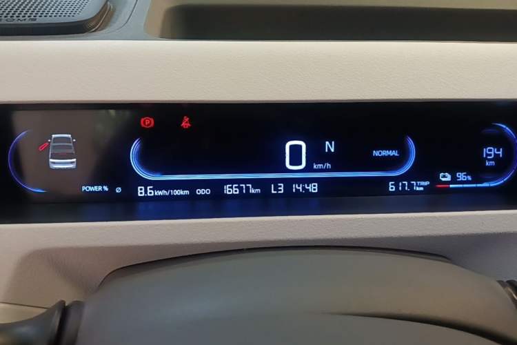 Used Geely Galaxy Panda 2024 Panda Mini 200km Endurance Bear Instrument Cluster