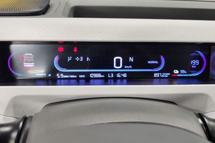 Used Geely Galaxy Panda 2024 Panda Mini 200km Longteng PRO Edition Instrument Cluster