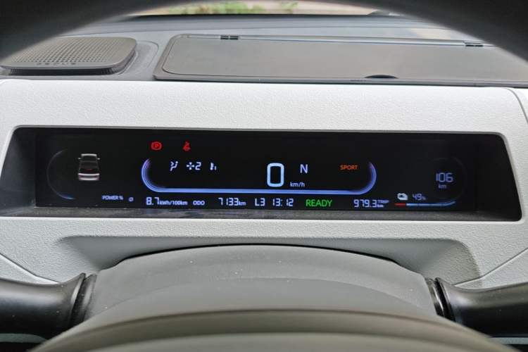 Used Geely Galaxy Panda 2024 Panda Mini 200km Endurance Bear Instrument Cluster