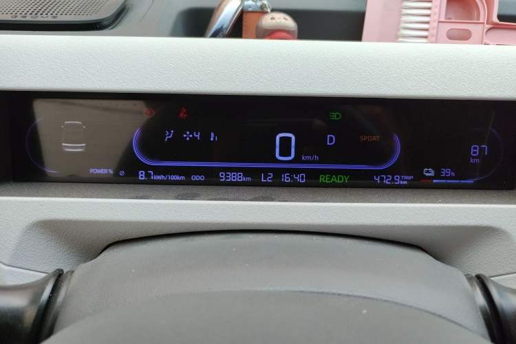 Used Geely Galaxy Panda 2024 Panda Mini 200km Endurance Bear Instrument Cluster