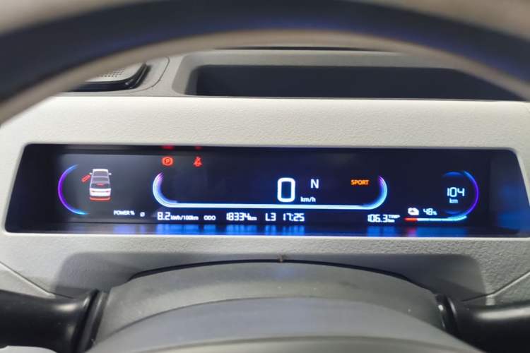 Used Geely Galaxy Panda 2024 Panda Mini 200km Longteng PRO Edition Instrument Cluster